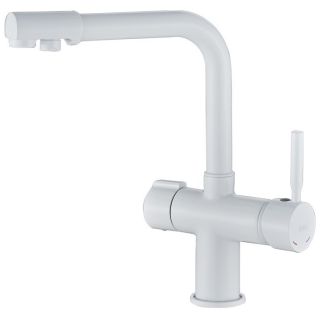 Смеситель для кухни Haiba HB70088-8 с подключением фильтра питьевой воды белый